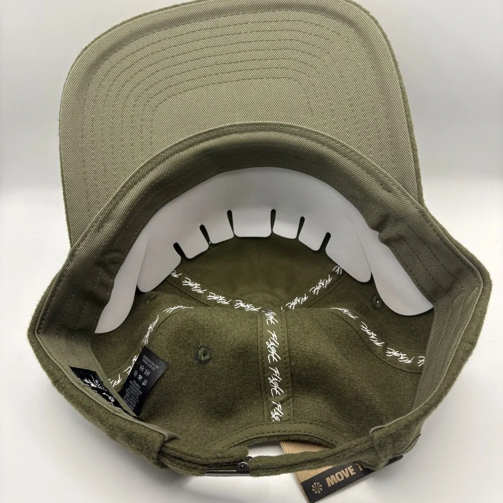 Jordan Flight Adult Unisex Olive Green Wool Blend M/L Baseball Cap New With Tags